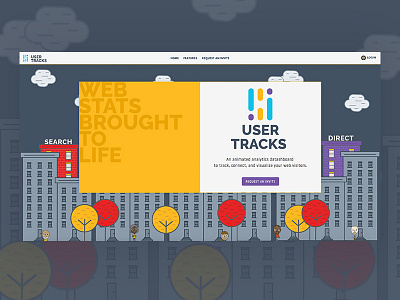 User Tracks Homepage