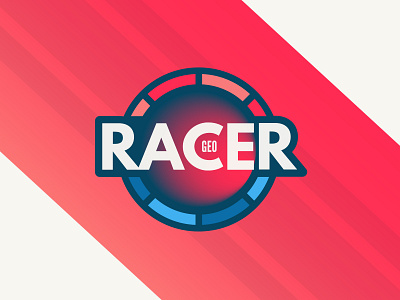 GeoRacer app brand game geo racer georacer logo