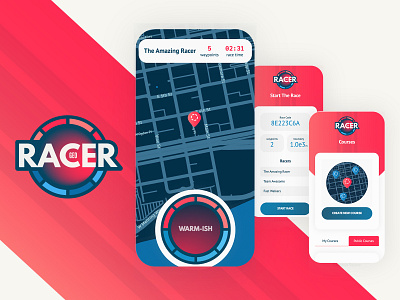 Geo Racer Race Map app cold elixir game geo geo racer hot mobile app mobile game race racer