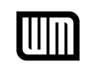WM Branding / Logo / Badge (William McKelvey) branding design flat icon illustrator logo vector