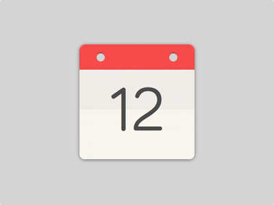 Flat Icon Calendar