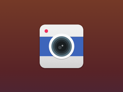 Flat Icons: Camera camera flat flat design flat icon icon photo ui