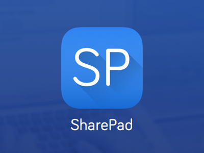 SharePad iOS7 icon app editing flat ui ios 7 ios app ios7 sharepad