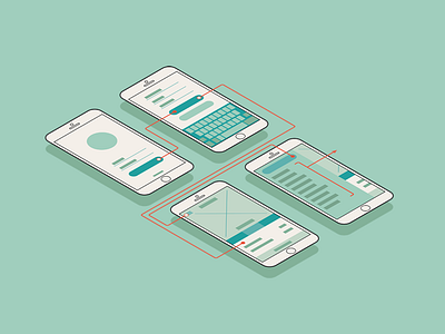 Information Architecture illustration information architecture user flow wireframe