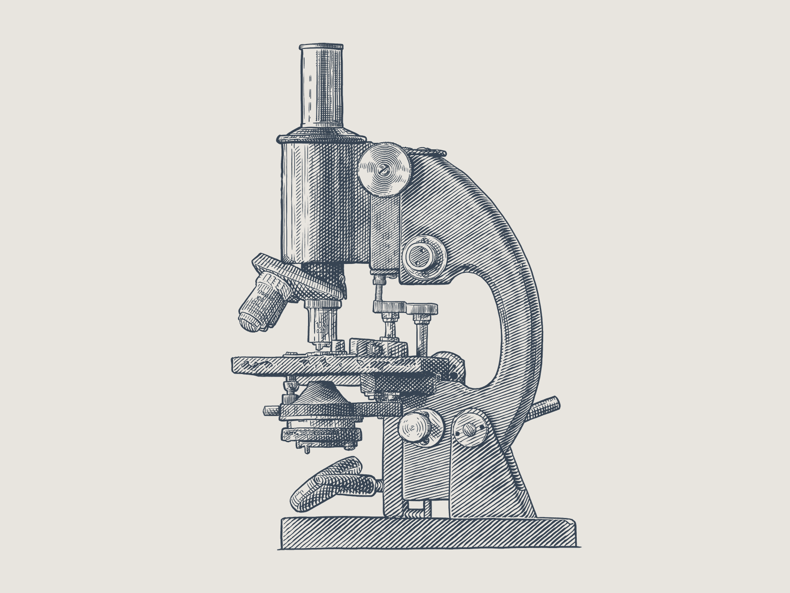 Discovery discovery drawing illustration microscope