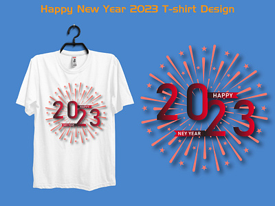 Happy New Year 2023 T-shirt Design tshirt