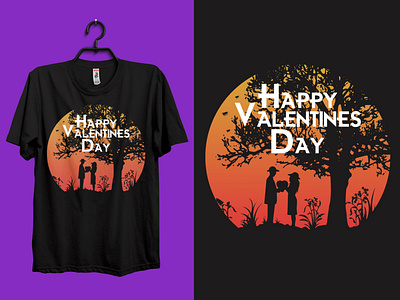 Happy Valentines Day T-Shirt Design yoga t shirt