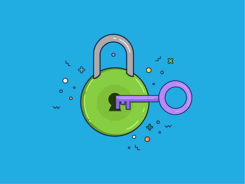 Lock it up by Kristen Ruel on Dribbble