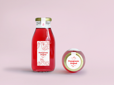 Pomegranate label