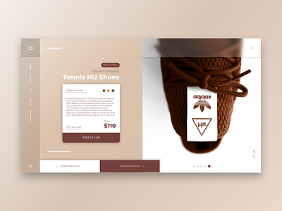 Desktop Sneakers design desktop sneakers ui ux webshop
