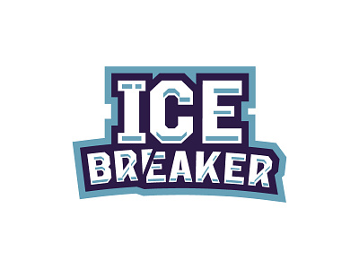 Ice Breaker ice icebreaker illustration logo