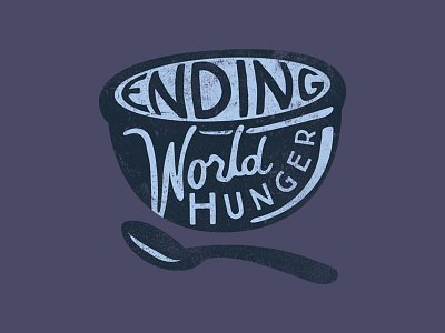 Ending World Hunger feed my starving children fmsc hope illustration nonprofit shirt