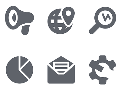 SEO and Marketing Icons
