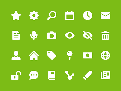 Neutro Essential Icons essential icon set icons modern neutro vector