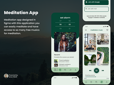 Design Meditation App