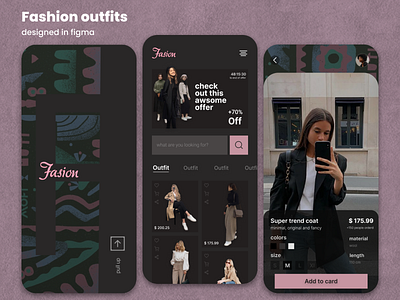 Fashion App Ui Design app branding design fashion graphic design u ui ui designer ui ux user interface