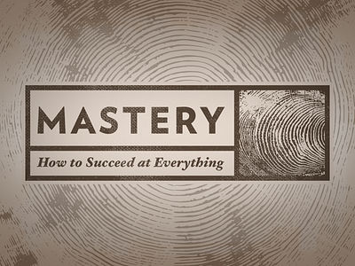 Mastery Logo (Horizontal) banner fingerprint tree ring