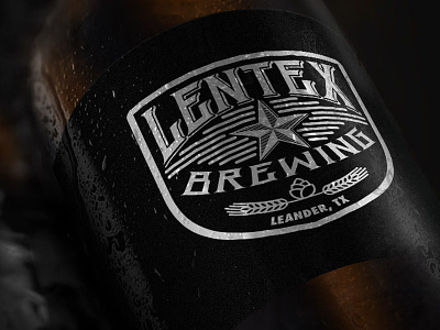 LenTex Logo barley beer home brewery hops texas texas star