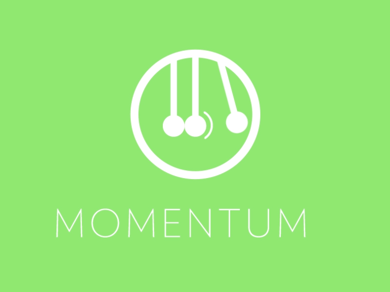 MOMENTUM Icon & Text animation