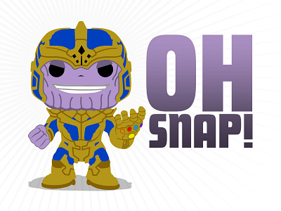Thanos avengers funko marvel thanos
