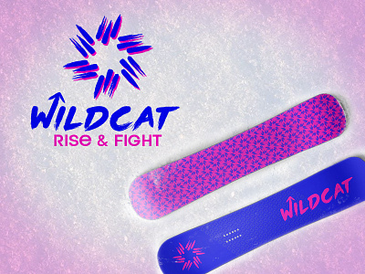 Wildcat Snowboards 80s brush snow sports wild