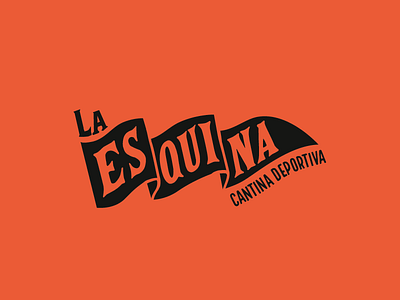 La Esquina branding exploration flag logo mexican sports bar