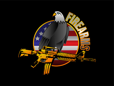 Gun and Eagle