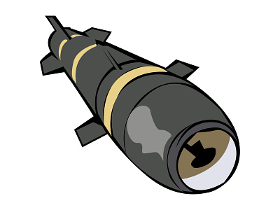 Illustration of Missile Hellfire graphic hellfire