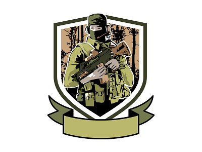 Soldier logo design