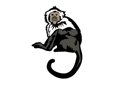 Monkey animal branding design graphic design identity illustration logo monkey typography vector