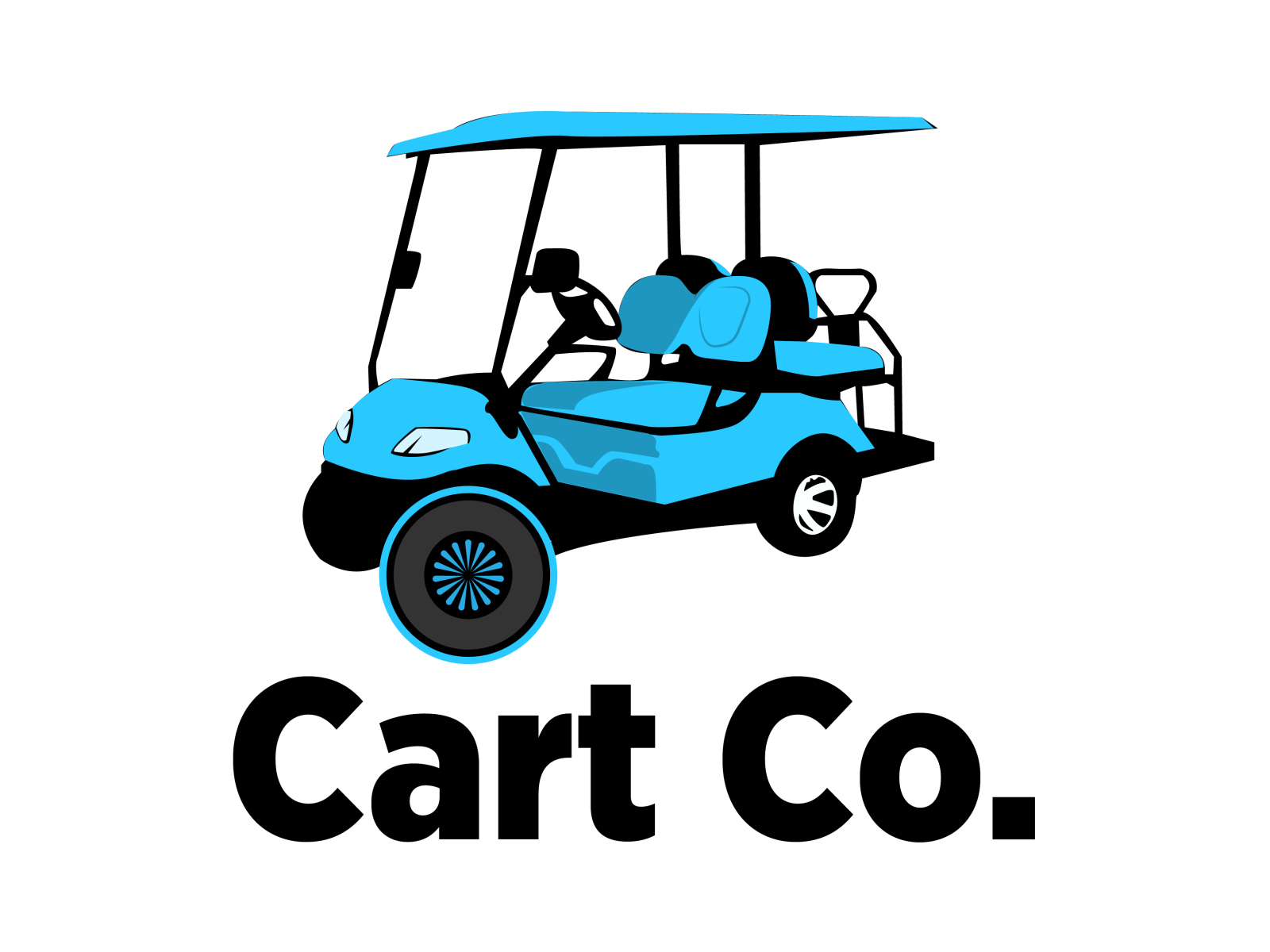 Golfcart logo by masuda072020@gmail.com on Dribbble