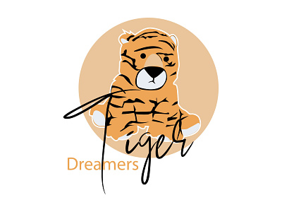 Tiger Cub logo animal branding cub design graphic design identity illustration logo tiger typography vector