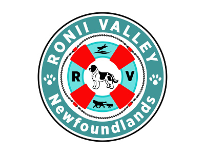 RV logo animal branding design graphic design identity illustration livebouy logo typography vector
