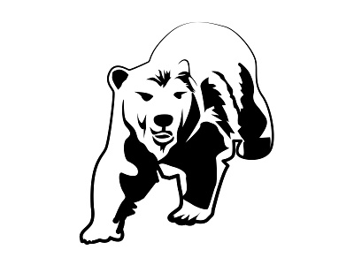Bear animal bear branding design graphic design identity illustration logo typography vector wildworld