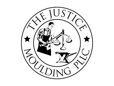 Justice logo design blacksmith branding design graphic design identity illustration justice logo typography vector