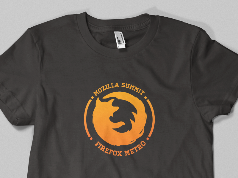 mozilla firefox t shirt