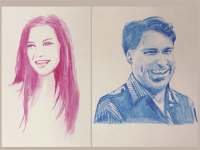 Watercolor Portraits