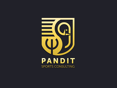 Pandit 1 consulting elephant logo sports