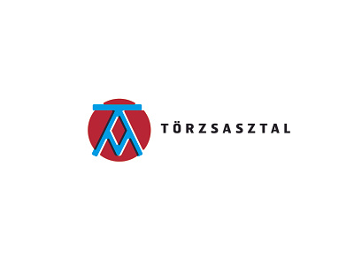 Törzsasztal Logo event branding literature logo