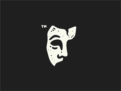 REVAiL branding grunge logo mask mystery opera phantom simple vector