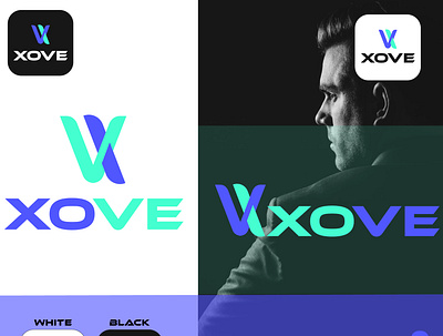 V=X letter logo 3d animation app branding design graphic design illustration logo motion graphics ui vector