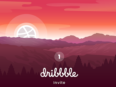 invite dribbble