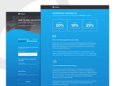 Chime Marketing Lead Calculator