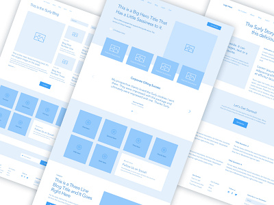 Good Ol' Wireframes e commerce exeperience graphic design ui ux web design website wireframes