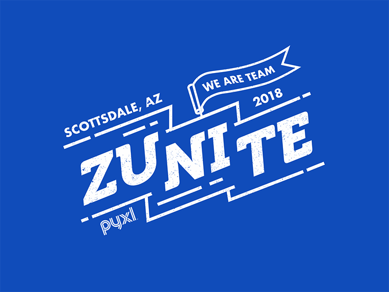 Team Zunite T-Shirt Concept graphic illustration lettering t shirt typography