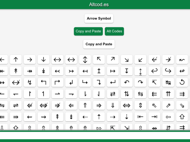 Dribbble - Arrow Symbol ( ) - Copy And Paste - Alt Codes.png By Alt Codes