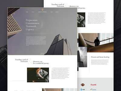 Search Firm Layout clean layout ui ux web web design website