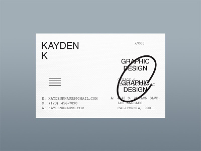 Business Card Concept branding business card graphic design identity overlay print print design typography