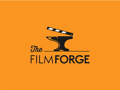 The Film Forge branding film forge logo