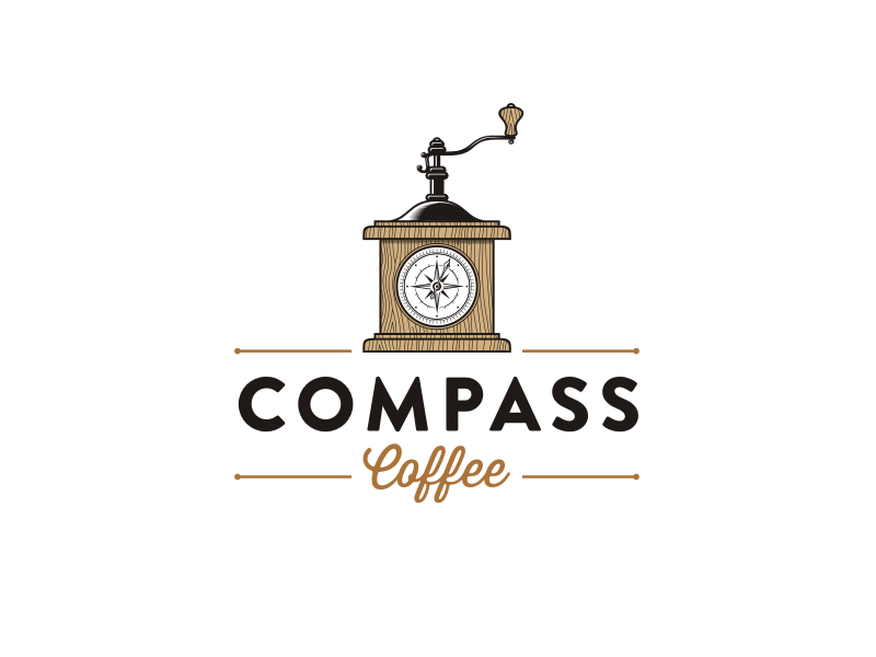 Compass Coffee by Zvucifantasticno on Dribbble